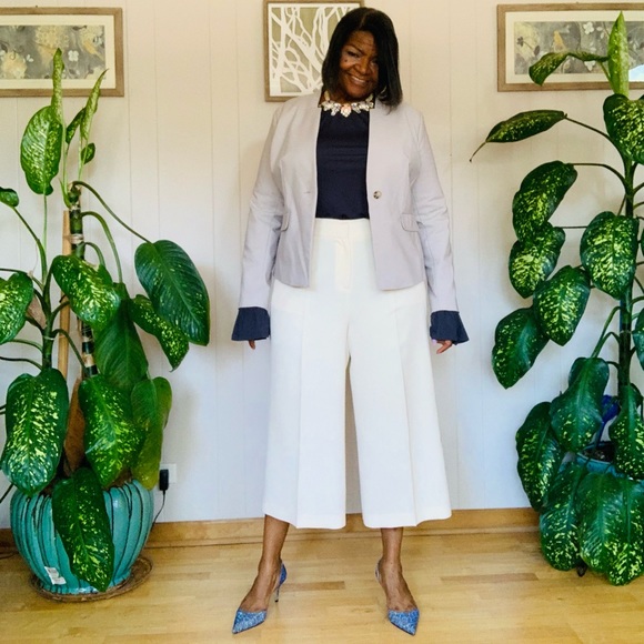 ✨ Eloquii✨Gray Single Button Blazer - Picture 16 of 16